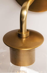 Lighting - Wall Sconce Margot 2 Light Wall Sconce // Aged Brass 