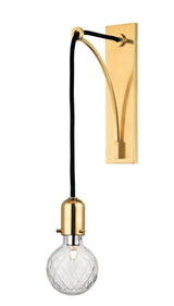 Lighting - Wall Sconce Marlow 1 Light Wall Sconce // Aged Brass 