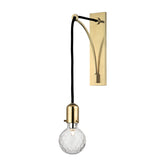 Lighting - Wall Sconce Marlow 1 Light Wall Sconce // Aged Brass 