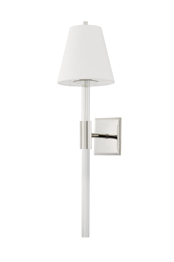 Lighting - Wall Sconce Martina 1 Light Sconce // Polished Nickel 