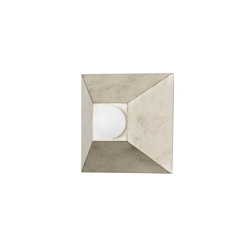 Lighting - Wall Sconce Max 1 Light Wall Sconce // Silver Leaf 