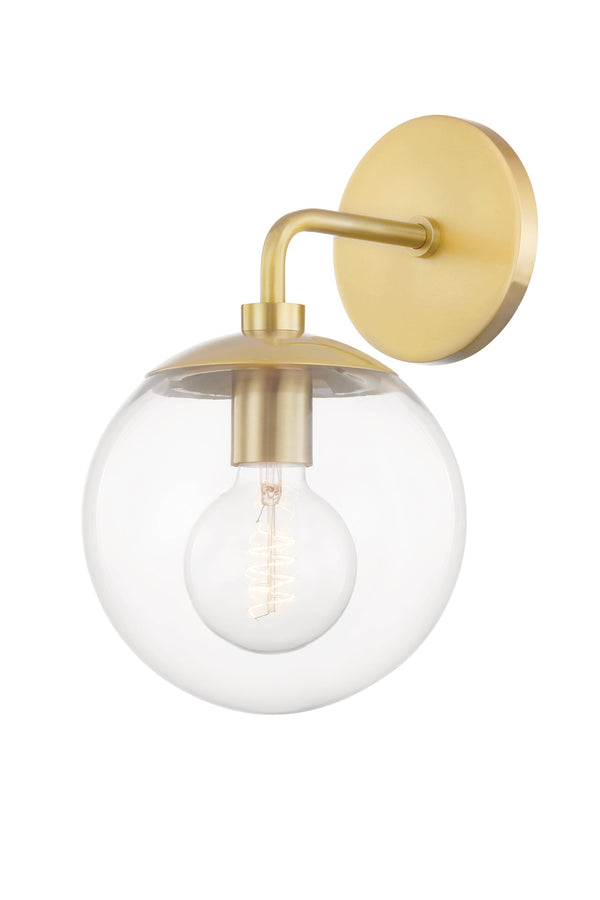 Lighting - Wall Sconce Meadow 1 Light Wall Sconce // Aged Brass 