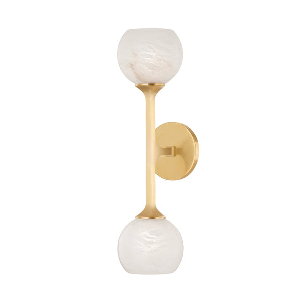 Lighting - Wall Sconce Melton 2 Light Wall Sconce // Aged Brass 