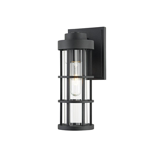 Lighting - Wall Sconce Mesa 1 Light Small Exterior Wall Sconce // Texture Black 