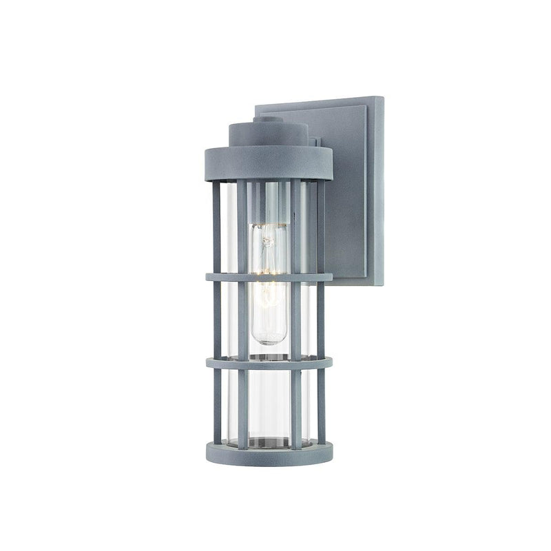 Lighting - Wall Sconce Mesa 1 Light Small Exterior Wall Sconce // Weathered Zinc 