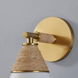 Lighting - Wall Sconce Mica 1 Light Wall Sconce // Aged Brass 