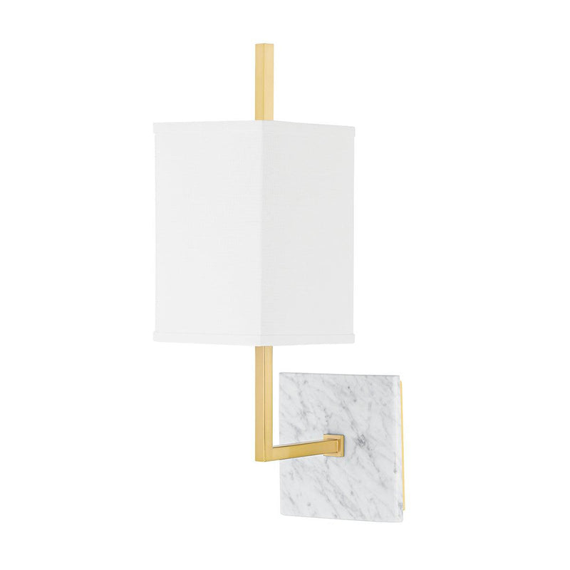 Lighting - Wall Sconce Mikaela 1 Light Wall Sconce // Aged Brass 