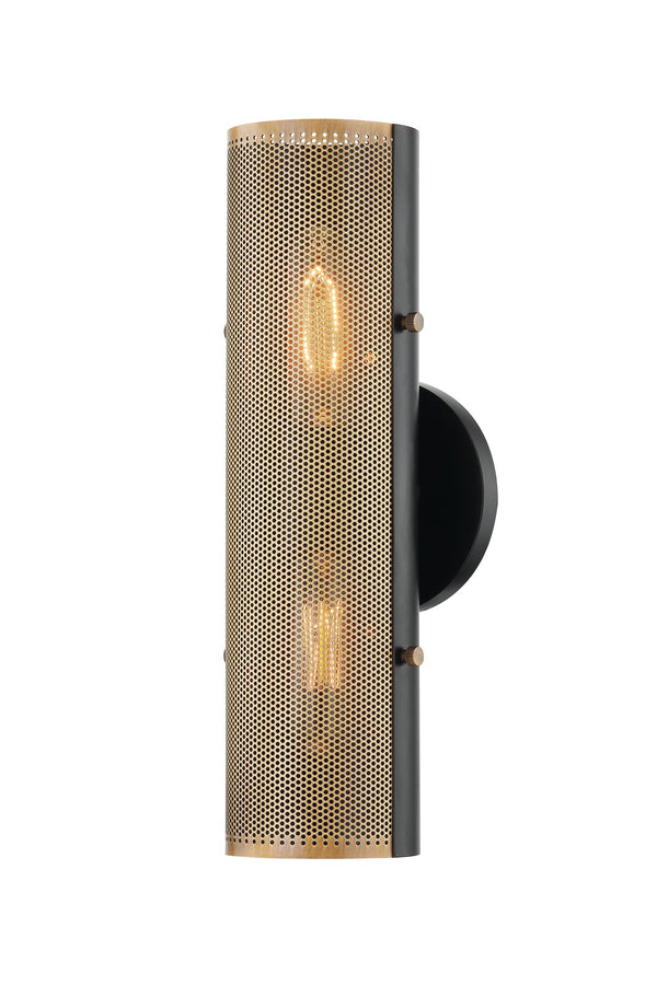 Lighting - Wall Sconce Mikka 2 Light Wall Sconce // Patina Brass 