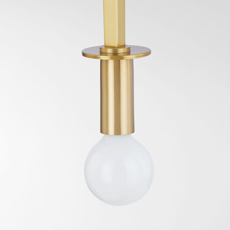 Lighting - Wall Sconce Milana 2 Light Wall Sconce // Aged Brass 