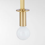 Lighting - Wall Sconce Milana 2 Light Wall Sconce // Aged Brass 