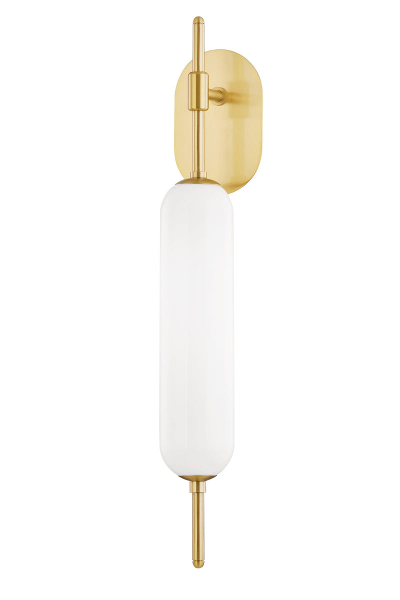 Lighting - Wall Sconce Miley 1 Light Wall Sconce // Aged Brass 