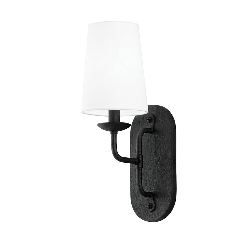 Lighting - Wall Sconce Moe 1 Light Wall Sconce // Black Iron 