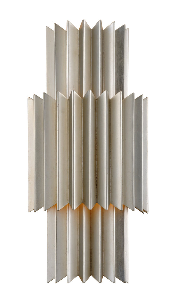 Lighting - Wall Sconce Moxy 2lt Wall Sconce // Silver Leaf // Large 