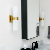 Lighting - Wall Sconce Natalie 2 Light Wall Sconce // Aged Brass 