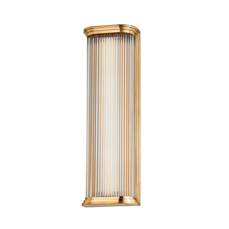 Lighting - Wall Sconce Newburgh 1 Light Wall Sconce // Aged Brass // Small 