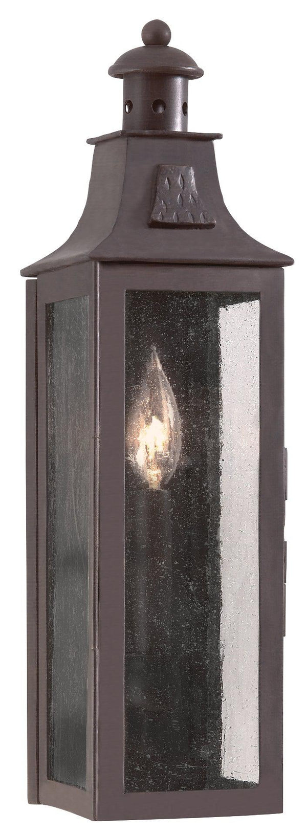 Lighting - Wall Sconce Newton 1lt Wall Pocket Lantern Small // Old Bronze 