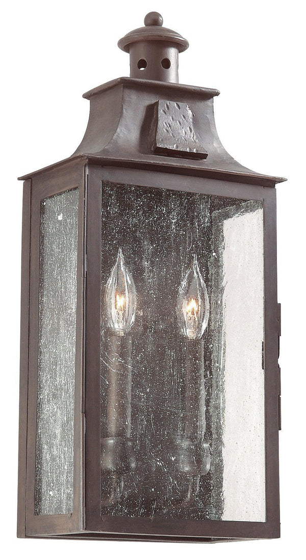 Lighting - Wall Sconce Newton 2lt Wall Pocket Lantern Medium // Old Bronze 