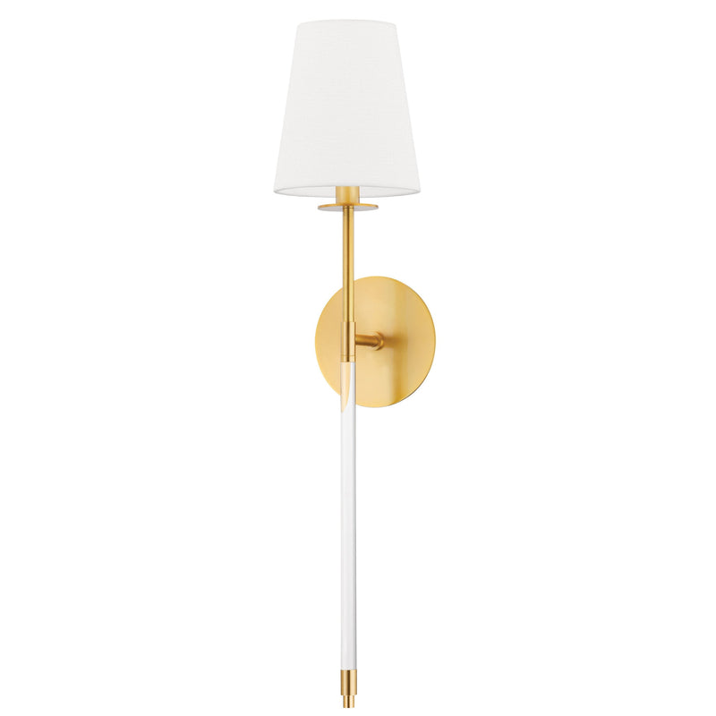 Lighting - Wall Sconce Niagara 1 Light Wall Sconce // Aged Brass // Small 