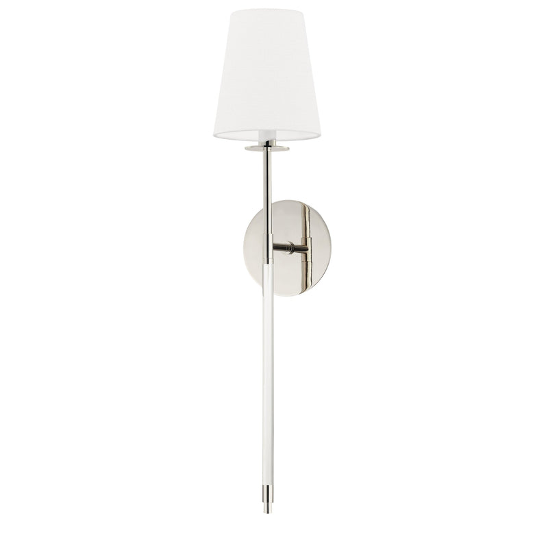 Lighting - Wall Sconce Niagara 1 Light Wall Sconce // Polished Nickel // Small 