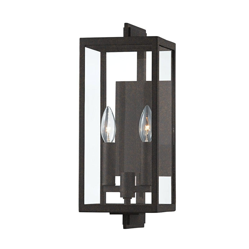 Lighting - Wall Sconce Nico 2 Light Exterior Wall Sconce // French Iron 