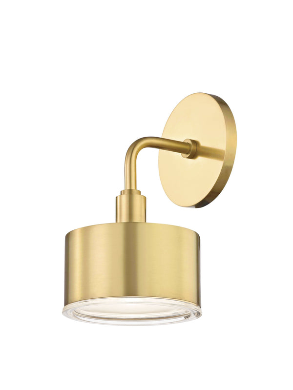 Lighting - Wall Sconce Nora 1 Light Wall Sconce // Aged Brass 