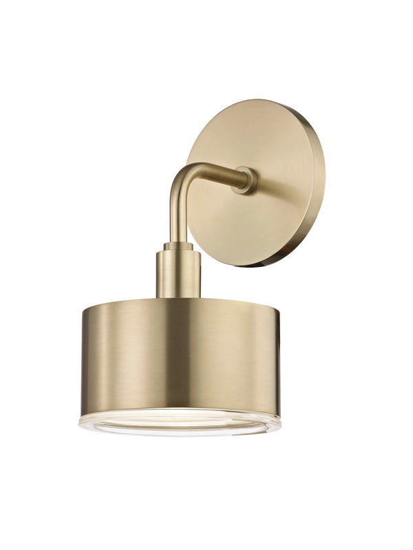 Lighting - Wall Sconce Nora 1 Light Wall Sconce // Aged Brass 