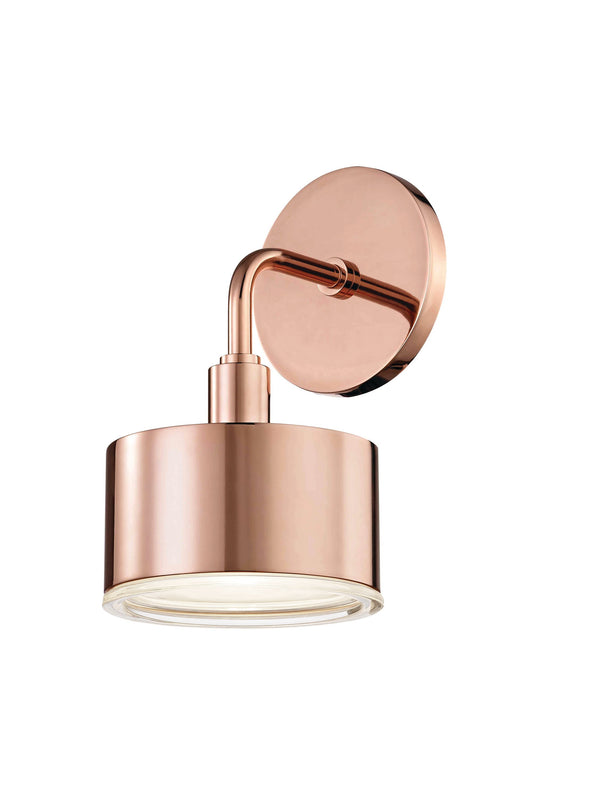 Lighting - Wall Sconce Nora 1 Light Wall Sconce // Polished Copper 