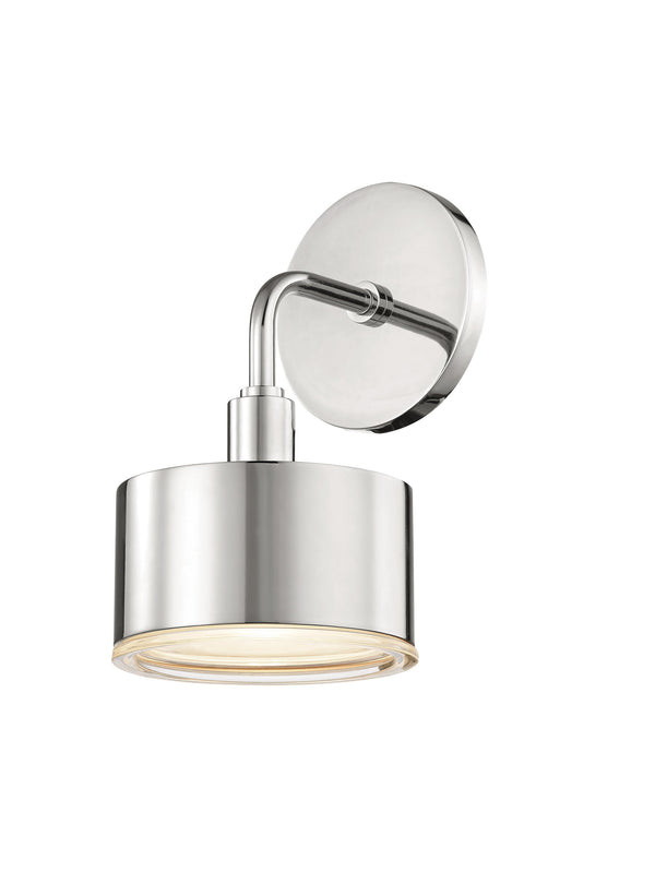 Lighting - Wall Sconce Nora 1 Light Wall Sconce // Polished Nickel 