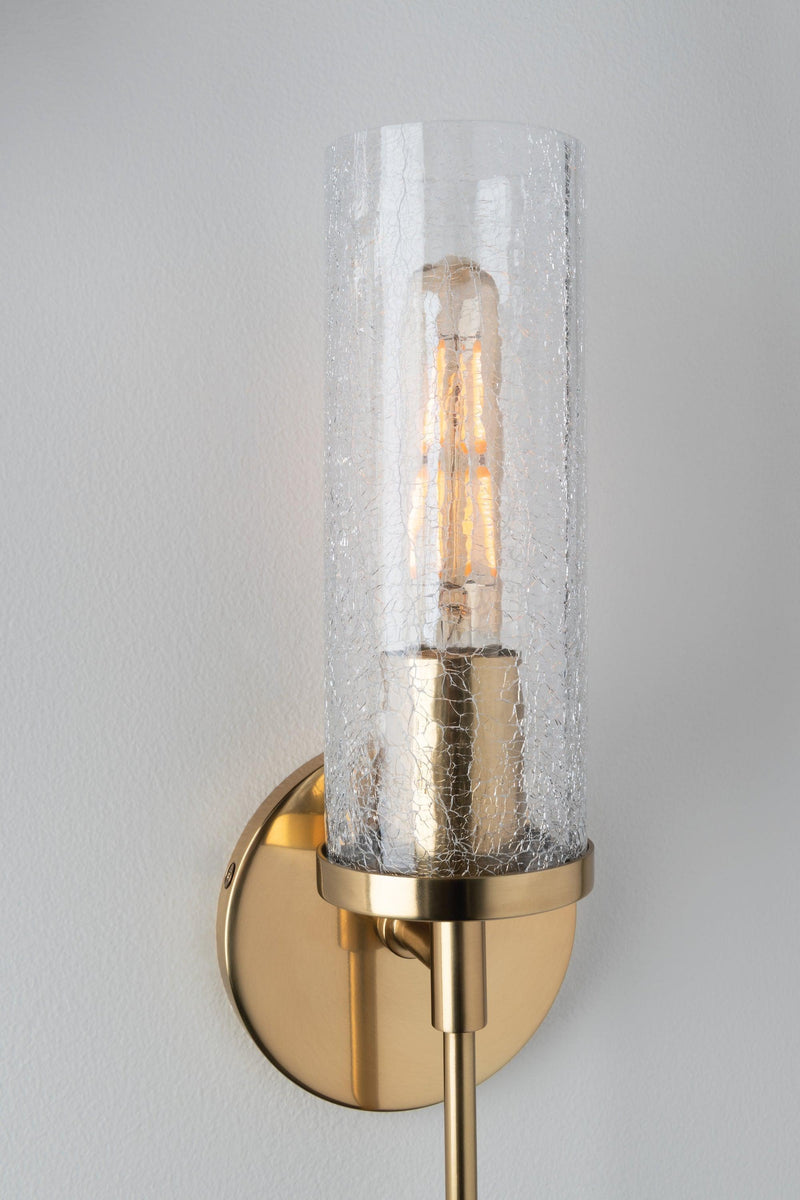 Lighting - Wall Sconce Olivia 1 Light Wall Sconce // Aged Brass // Small 