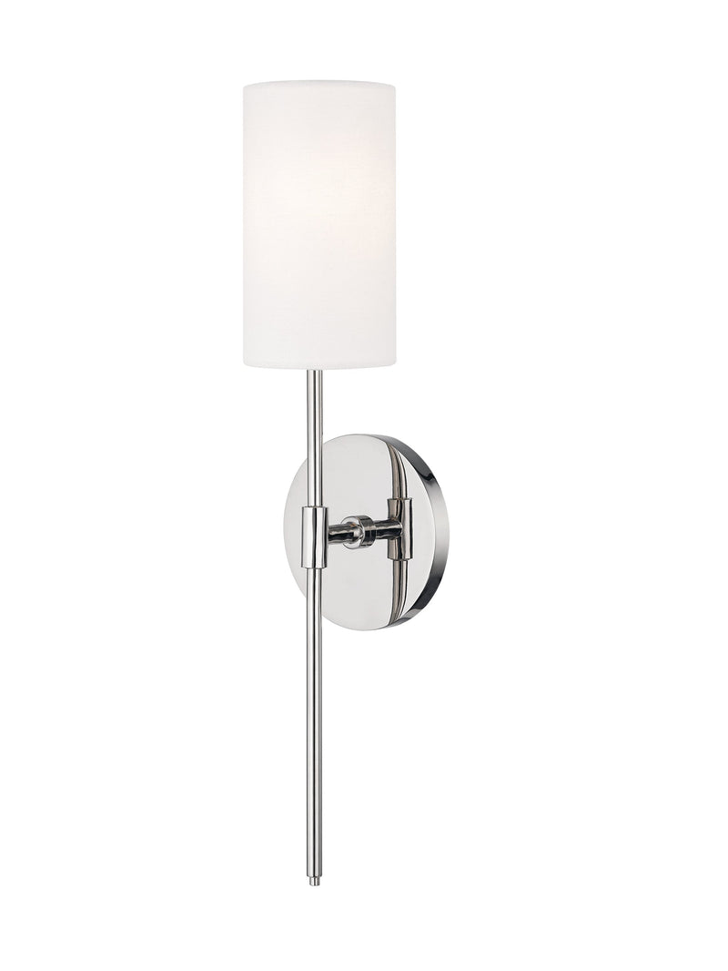 Lighting - Wall Sconce Olivia 1 Light Wall Sconce // Polished Nickel // Large 