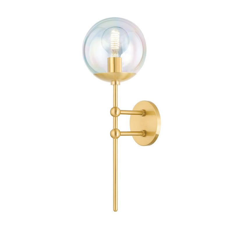 Lighting - Wall Sconce Ophelia 1 Light Wall Sconce // Aged Brass 