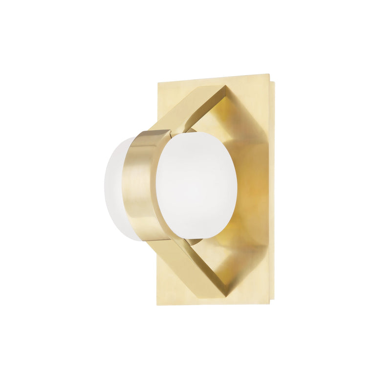 Lighting - Wall Sconce Orbit 1 Light Wall Sconce // Aged Brass 