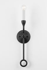 Lighting - Wall Sconce Orson 1 Light Wall Sconce // Black Iron 