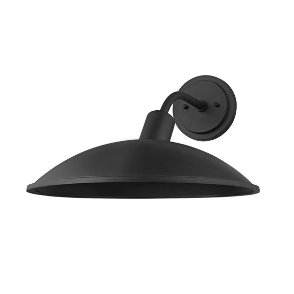 Lighting - Wall Sconce Otis 1 Light Large Exterior Wall Sconce // Texture Black 