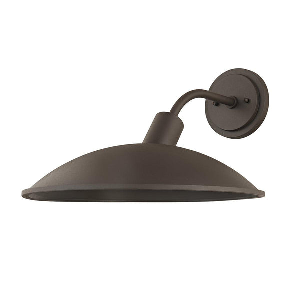 Lighting - Wall Sconce Otis 1 Light Large Exterior Wall Sconce // Textured Bronze 