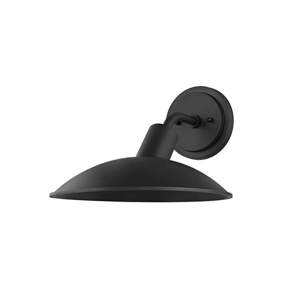 Lighting - Wall Sconce Otis 1 Light Small Exterior Wall Sconce // Texture Black 