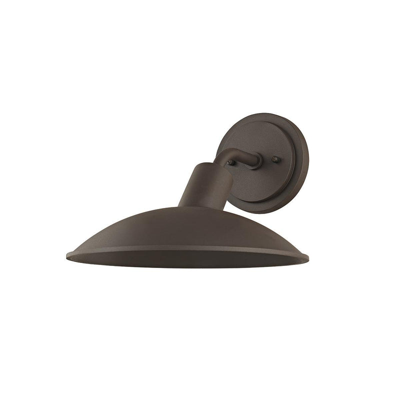 Lighting - Wall Sconce Otis 1 Light Small Exterior Wall Sconce // Textured Bronze 