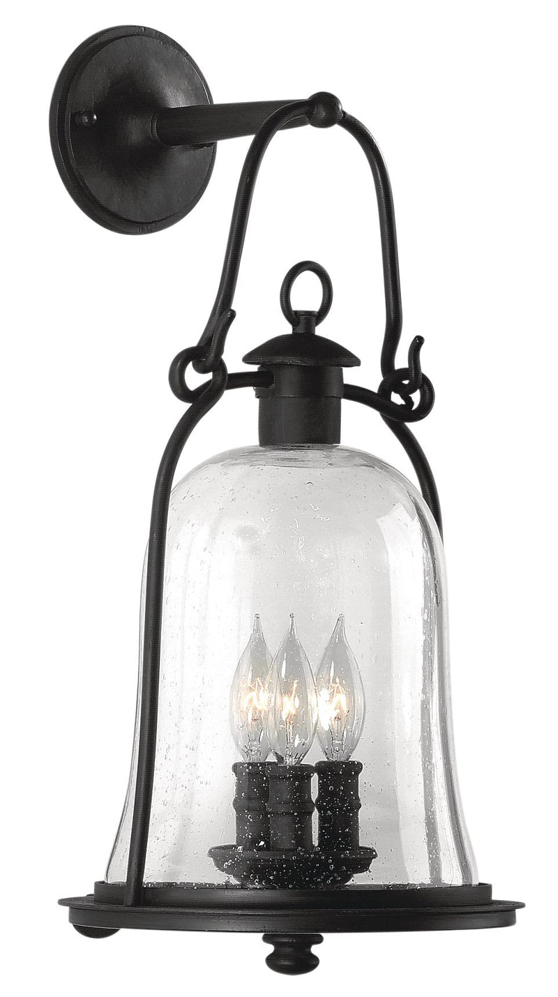 Lighting - Wall Sconce Owings Mill 3lt Wall Lantern Large // Natural Bronze 