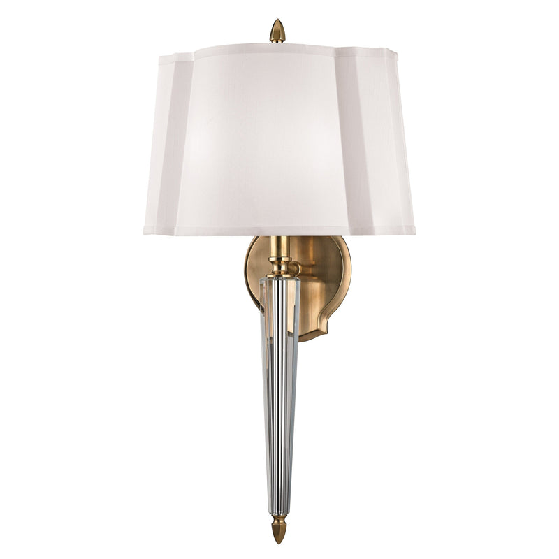 Lighting - Wall Sconce Oyster Bay 2 Light Wall Sconce // Aged Brass 