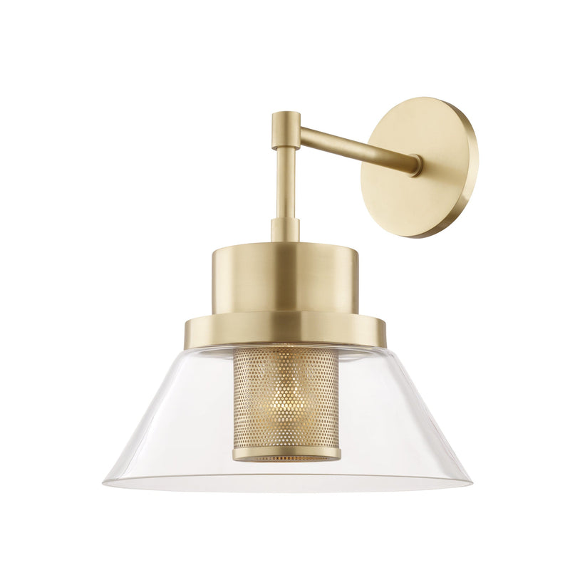 Lighting - Wall Sconce Paoli 1 Light Wall Sconce // Aged Brass 