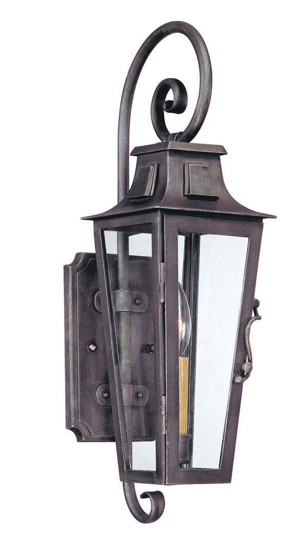 Lighting - Wall Sconce Parisian Square 1lt Wall Lantern Small // Aged Pewter 