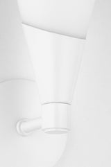 Lighting - Wall Sconce Parker 1 Light Wall Sconce // White 