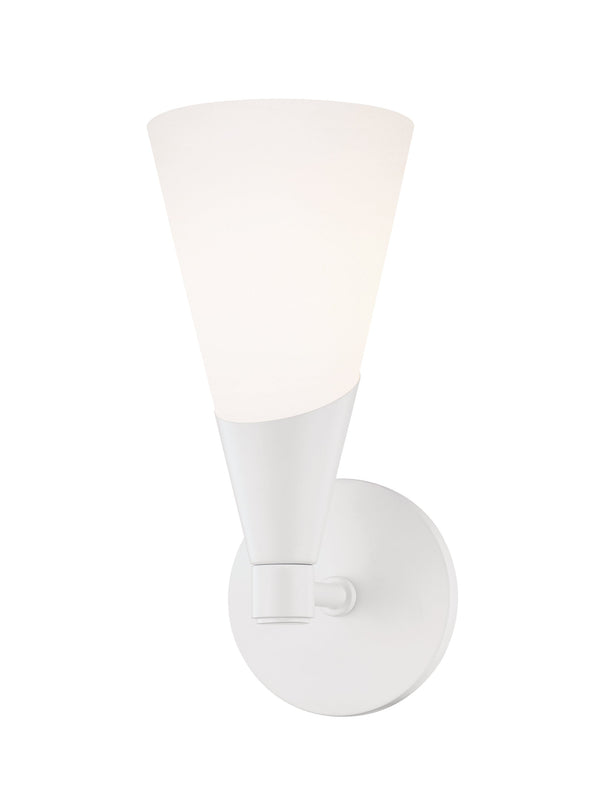 Lighting - Wall Sconce Parker 1 Light Wall Sconce // White 