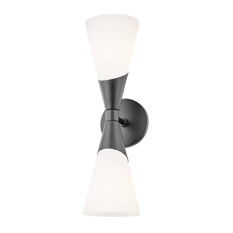 Lighting - Wall Sconce Parker 2 Light Wall Sconce // Black 