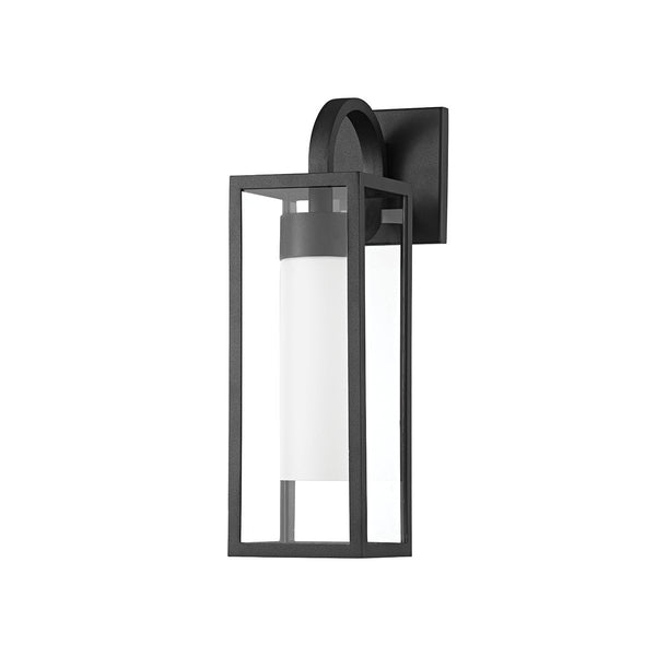 Lighting - Wall Sconce Pax 1 Light Small Exterior Wall Sconce // Texture Black 