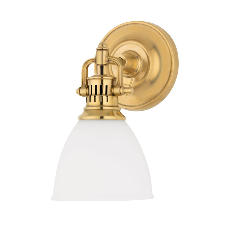 Lighting - Wall Sconce Pelham 1 Light Wall Sconce // Aged Brass // Small 