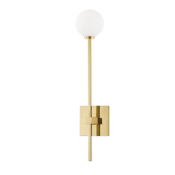 Lighting - Wall Sconce Pellar 1 Light Wall Sconce // Aged Brass 