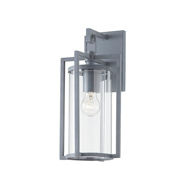 Lighting - Wall Sconce Percy 1 Light Small Exterior Wall Sconce // Weathered Zinc 