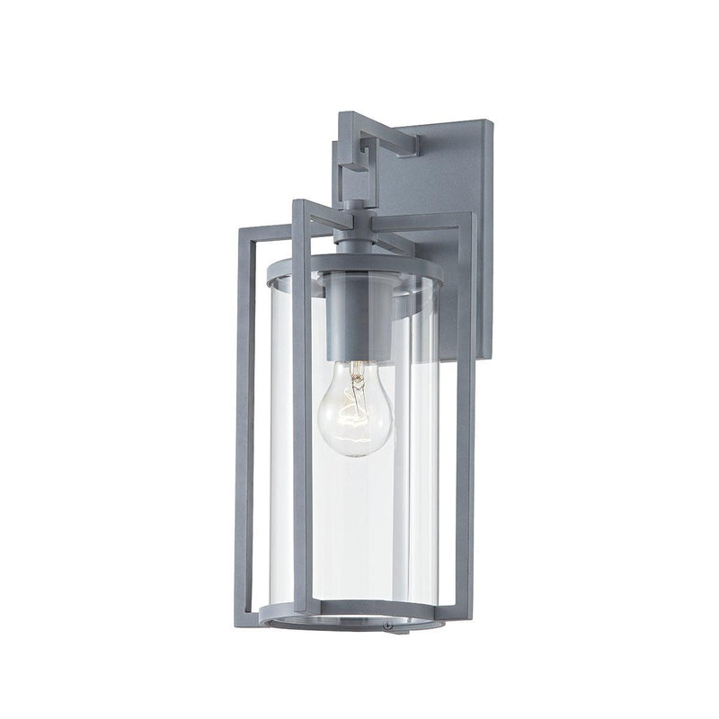 Lighting - Wall Sconce Percy 1 Light Small Exterior Wall Sconce // Weathered Zinc 