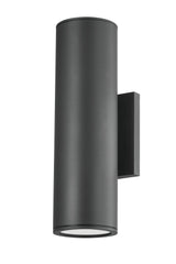 Lighting - Wall Sconce Perry 1 Light Exterior Wall Sconce // Textured Black // Large 